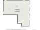 Unfinished basement floor plan showing large open space, ready for customization at 10155 Charissglen Ln, Littleton, CO 80126