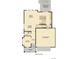 Main floor plan featuring an open living area, kitchen, dining area, study, and two-car garage at 12777 Clearview St, Firestone, CO 80504