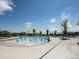Community pool with splash features and plenty of space to cool off on a hot day at 12777 Clearview St, Firestone, CO 80504