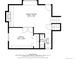 Floor plan displaying the layout of the Gathering room, office, bath and entry way at 7888 S Magnolia Way, Centennial, CO 80112