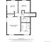 Floor plan showing the layout of the bedrooms and bathrooms at 7888 S Magnolia Way, Centennial, CO 80112