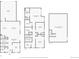 First and second-floor plan featuring the layout of the house at 9786 Rosalee Peak St, Littleton, CO 80125