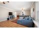 Inviting living room with stylish decor, wood floors, and comfortable seating at 1794 Xenia St, Denver, CO 80220