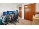Bedroom features carpet flooring and closet space at 12734 Anhawa Ave, Longmont, CO 80503