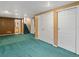 Finished basement with plenty of storage space and adjacent bathroom at 11254 Oakland Dr, Commerce City, CO 80640