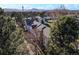 Aerial view of home showcasing the surrounding greenery and neighborhood at 3295 S Estes St, Lakewood, CO 80227