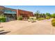 Entrance to Denver Botanic Gardens building with modern architecture and floral displays at 1008 N Corona St # 403, Denver, CO 80218