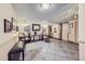 Inviting lobby area with seating, artwork, and access to elevators at 1008 N Corona St # 403, Denver, CO 80218