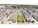 Aerial view of a community with green space at 6654 Pecos St, Denver, CO 80221