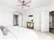 Neutral bedroom with carpet and a ceiling fan at 6654 Pecos St, Denver, CO 80221