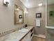 Cozy bathroom with beautiful mirror and countertops at 1985 Union St, Lakewood, CO 80215