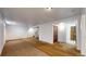 Large basement with carpet, and doors for storage or other rooms at 7559 Jay Ct, Arvada, CO 80003