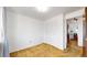 Bedroom featuring neutral carpet and large closet at 7559 Jay Ct, Arvada, CO 80003