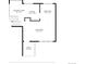 Floor plan featuring kitchen, living room, dining area, and breakfast nook layout at 3832 S Quebec St, Denver, CO 80237