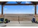 Large balcony with railing and sprawling countryside views at 7600 Patrick Trl, Elizabeth, CO 80107