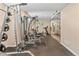Well-equipped home gym with various exercise machines and equipment at 9576 E 147Th Pl, Brighton, CO 80602