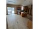 Kitchen with island and view to backyard at 10871 Kitty Dr, Conifer, CO 80433