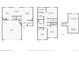 Detailed floor plan with dimensions of the kitchen, bedrooms, and bathrooms at 16118 Peregrine Dr, Parker, CO 80134