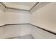 Walk-in closet with built-in shelving and rod system for ample storage at 11837 Meadowood Ln, Parker, CO 80138