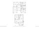 Detailed floorplan showcasing the layout with kitchen, living room, bedrooms, and garage at 170 W Midway Blvd, Broomfield, CO 80020