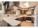 Functional kitchen featuring a modern range oven, ample cabinetry, and laminate countertops at 8060 Meade St, Westminster, CO 80031