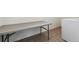 Laundry room featuring a folding table and modern washing machine and dryer at 1160 Acadia Cir, Erie, CO 80516