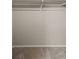 This empty closet has a single shelf and rod to hang clothing and other items at 2005 E 103Rd Ave, Thornton, CO 80229