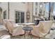 Outdoor patio featuring comfortable covered seating and an umbrella, perfect for relaxing at 6281 Mcintyre Way, Golden, CO 80403