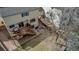 Backyard features a wooden deck and a concrete patio area, ideal for grilling and chilling outside at 5075 Weeping Willow Cir, Highlands Ranch, CO 80130