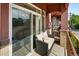 Cozy balcony with comfortable seating, perfect for relaxing and enjoying the outdoors at 2100 N Humboldt St # 208, Denver, CO 80205