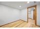 Clean bedroom with wood floor and white walls at 5012 W 36Th Ave # 5, Denver, CO 80212