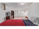 Finished basement showcasing wood flooring, recessed lighting, and a cozy feel at 11237 W 59Th Ave, Arvada, CO 80004