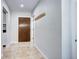 Inviting entryway featuring coat rack and tile flooring at 600 Manhattan Dr # 4C, Boulder, CO 80303