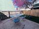 Backyard patio with table, chairs and a barbecue grill at 12223 E Ford E Ave # 12223, Aurora, CO 80012