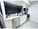 Kitchen featuring stainless steel appliances, granite countertops and white cabinets at 12223 E Ford E Ave # 12223, Aurora, CO 80012