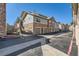 Exterior of the property showcasing stone and siding details with attached garages at 2541 S Bahama Cir # F, Aurora, CO 80013
