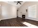 Living room features a fireplace and built-in shelving at 3564 S Jebel Cir, Aurora, CO 80013