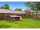 Cozy backyard with a small animal coop at 4912 Indiana St, Golden, CO 80403