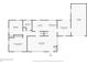 Detailed floor plan of the home, illustrating the layout of the living spaces, bedrooms, and bathrooms at 4912 Indiana St, Golden, CO 80403