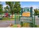 Exterior view of local park sign at 4912 Indiana St, Golden, CO 80403