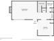 Floorplan of the first floor of the home at 1254 S Yosemite Way # 99, Denver, CO 80247