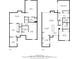 Detailed floor plan showcasing the layout of both floors, including room dimensions at 6300 W Mansfield Ave # 61, Denver, CO 80235