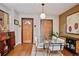Bright dining area with a clear table set for elegant dining at 2731 W 32Nd Ave, Denver, CO 80211