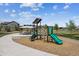 Community playground featuring slides, climbing structures, and a covered picnic area for outdoor Gathering fun at 16201 Lanceleaf Pl, Parker, CO 80134
