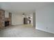 Open concept kitchen with stainless steel appliances and white cabinets at 4134 S Fraser Way # E, Aurora, CO 80014