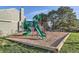 Community playground featuring a slide and climbing structure, perfect for outdoor Gathering fun at 8199 Welby Rd # 3102, Denver, CO 80229