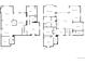 Detailed floor plan showcasing the layout of the home with labeled rooms and dimensions at 24733 E Park Crescent Dr, Aurora, CO 80016