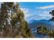 Stunning mountain views visible from the property at 12105 Vaseen Ct, Conifer, CO 80433