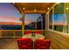 Charming deck with outdoor dining, perfect for enjoying a sunset view and outdoor meals at 10221 Nucla St, Commerce City, CO 80022