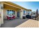 Outdoor deck and patio area perfect for entertainment and relaxing on a clear day at 10221 Nucla St, Commerce City, CO 80022